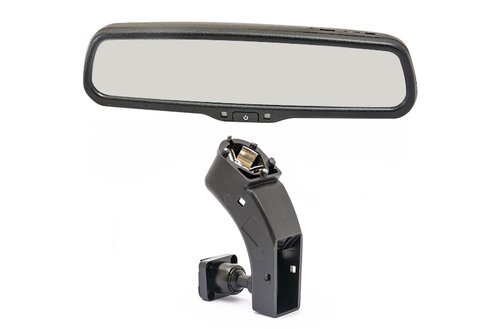 Штатное зеркало PHANTOM RMS-430 DVR Full HD-11 со встроенным видеорегистратором и монитором 4.3"
