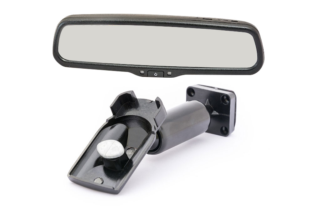 Штатное зеркало PHANTOM RMS-430 DVR Full HD-02 со встроенным видеорегистратором и монитором 4.3"