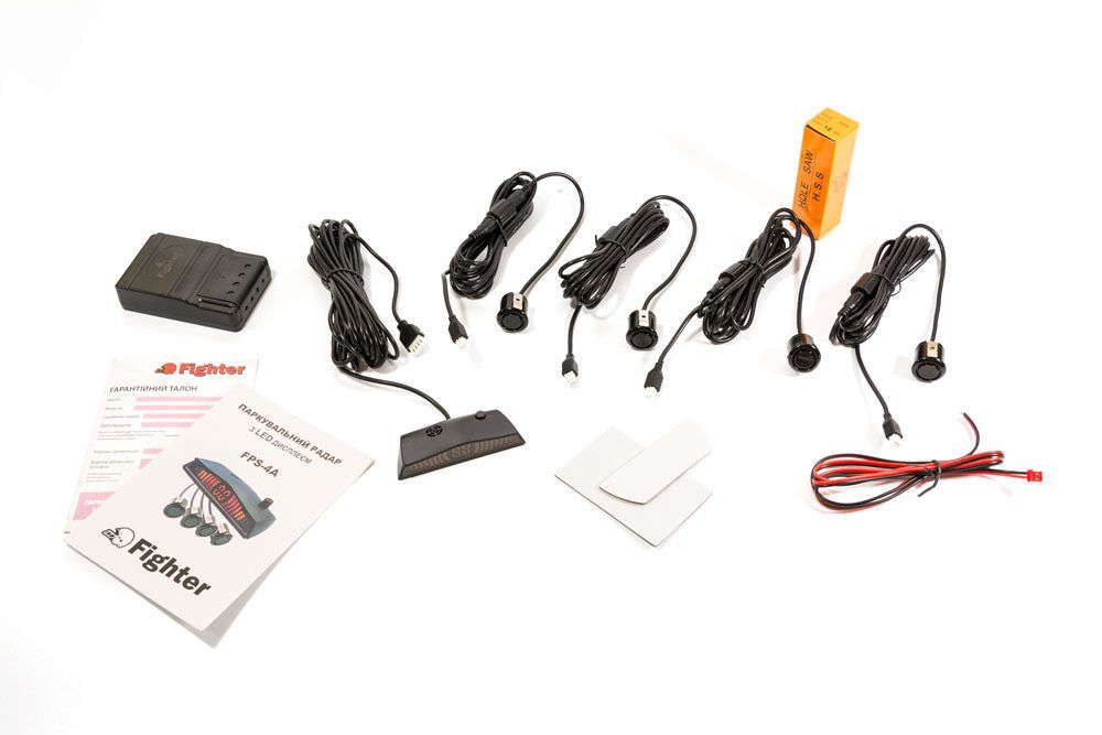 Парковочный радар Fighter FPS-4A Black parkovochnyy_radar_fighter_fps-4a_black