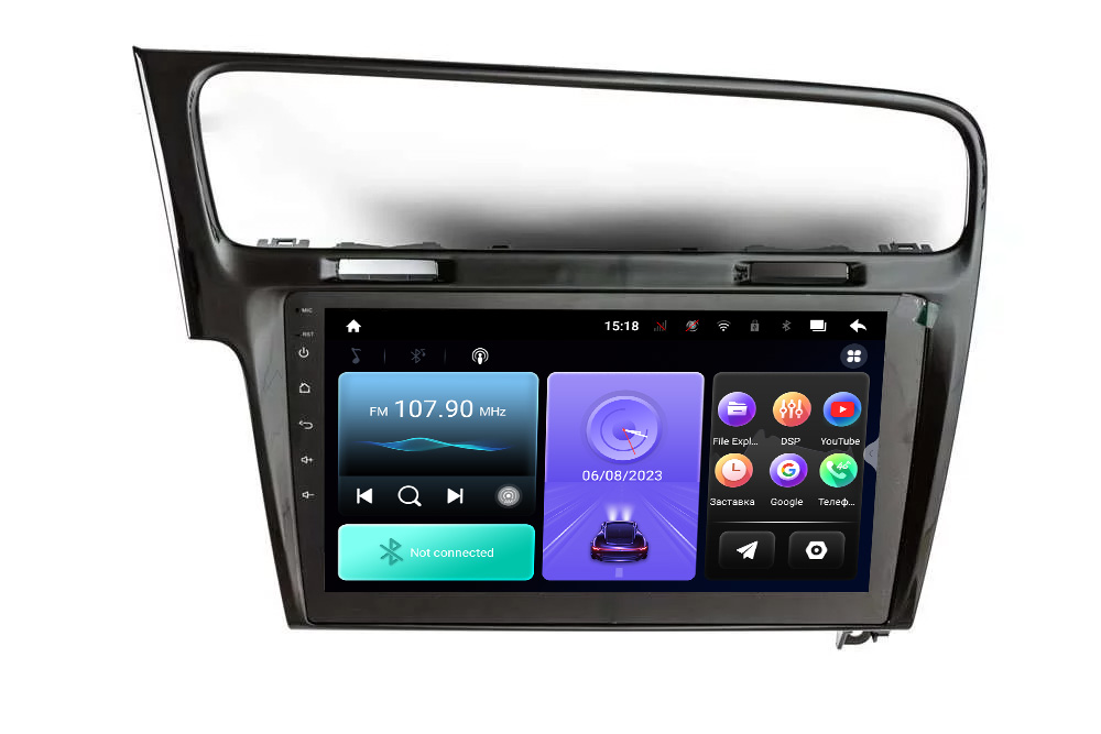 Мультимедійний центр PHANTOM DVA-1033 K5011 VW Golf 7