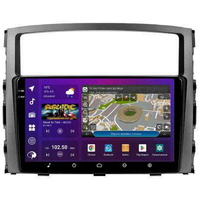 avtomagnitola dva 2k9 pro max mitsubishi pajero wagon iv 2006 2014 1
