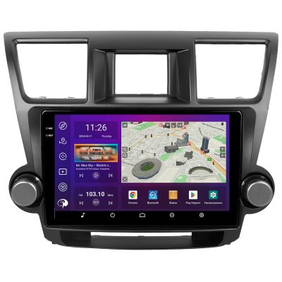 avtomagnitola phantom dva 2k10 pro 4g 360° toyota highlander xu40 2009 2014 1  1