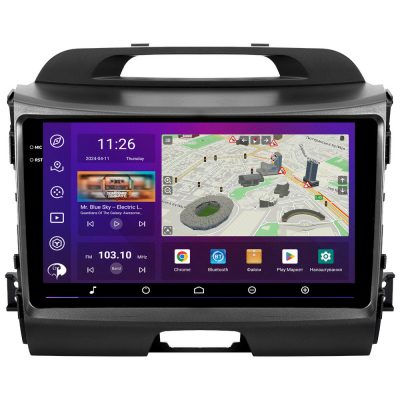 avtomagnitola phantom dva 2k9 pro 4g 360° 464 kia sportage sl 2010 2015 1  1