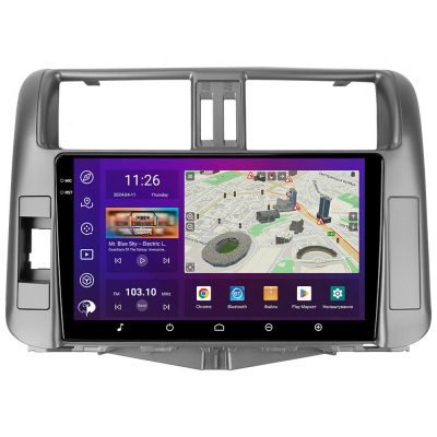 avtomagnitola phantom dva 2k9 pro 4g 360° 464 toyota land cruiser prado 150 2009 2013 1  1