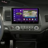 Штатна магнітола PHANTOM DVA-2K10 Pro Max 4G 360° 8+128 Honda Civic 8 sedan FK FN FD 2005-2012