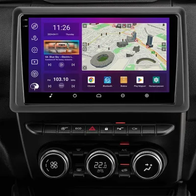 Штатна магнітола PHANTOM DVA-2K10 Pro 4G 360° 4+64 Renault Duster 2019+