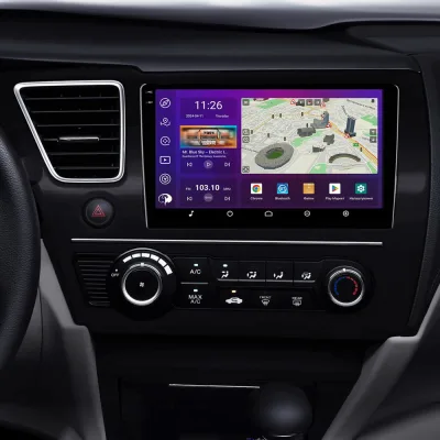 Штатна магнітола PHANTOM DVA-2K9 Pro 4G 360° 4+64 Honda Civic 9 USA sedan 2.4 2013-2016