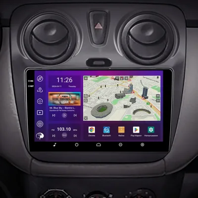 Штатна магнітола PHANTOM DVA-2K9 Pro 4G 360° 4+64 Renault Dokker, Lodgy, Sandero 2 2012-2022
