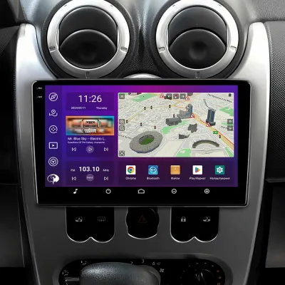 Штатна магнітола PHANTOM DVA-2K9 Pro 4G 360° 4+64 Renault Logan 1,Sandero, Duster 2009-2015