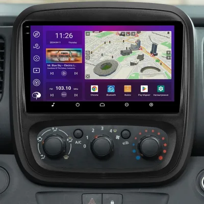 Штатна магнітола PHANTOM DVA-2K9 Pro 4G 360° 4+64 Renault Trafic 3 2014-2021, Opel Vivaro B 2014-2018, Nissan NV300 2016-2020