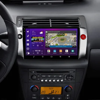 Штатна магнітола PHANTOM DVA-2K9 Pro Max 4G 360° 8+128 Citroen C4 LA LC 2004-2014