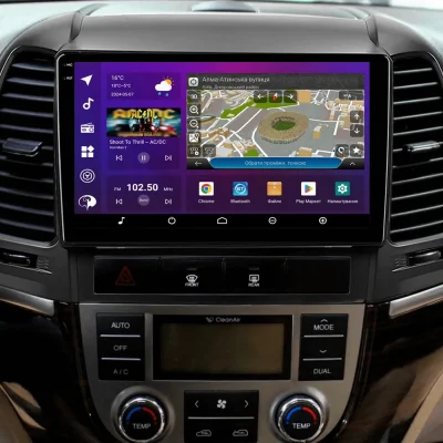 Штатна магнітола PHANTOM DVA-2K9 Pro Max 4G 360° 8+128 Hyundai Santa Fe 2 2006-2012
