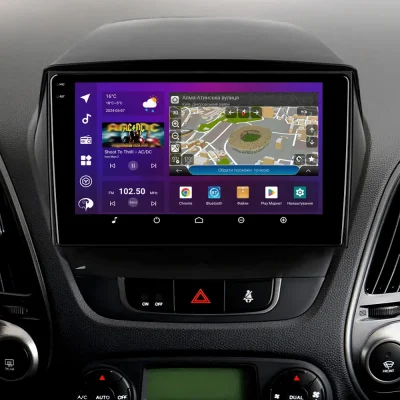 Штатна магнітола PHANTOM DVA-2K9 Pro Max 4G 360° 8+128 Hyundai Tucson 2 LM IX35 2009-2015 amp