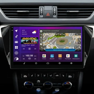 Штатна магнітола PHANTOM DVA-2K10 Pro Max 4G 360° 8+128 Skoda Superb 3 2015-2019