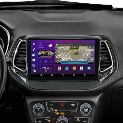 Штатна магнітола для Jeep Compass 2 MP 2016-2018 v.2 PHANTOM DVA-2K10 Pro Max 4G 360° 8+128