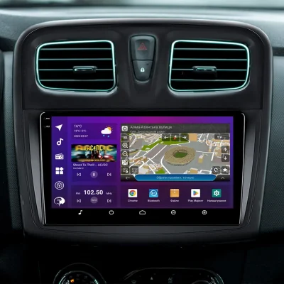 Штатна магнітола для Renault Logan 2 2012-2022, Sandero 2 2013-2022 PHANTOM DVA-2K9 Pro Max 4G 360° 8+128