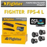 Паркувальний радар Fighter FPS-4L Black