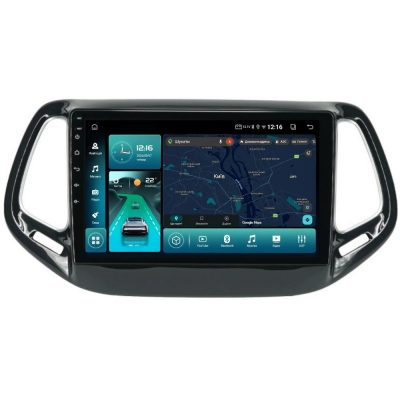 Штатна магнітола PHANTOM SMART S1 QLED10 4+64 JEEP COMPASS 2 MP 2016-2018 V.1