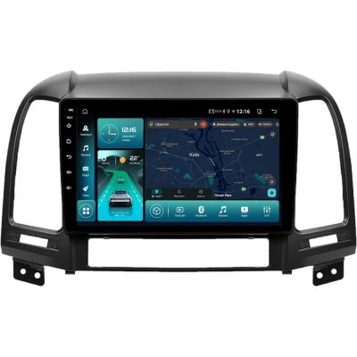 Штатна магнітола PHANTOM SMART S1 QLED9 4+64 HYUNDAI SANTA FE 2 2006-2012