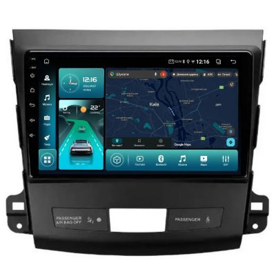 Штатна магнітола PHANTOM SMART S1 QLED9 4+64 MITSUBISHI OUTLANDER XL 2006-2013