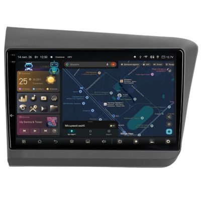 Штатна магнітола PHANTOM COMFORT C1 QLED9 360 4+32 HONDA CIVIC 9 FB FK FD 2011-2015