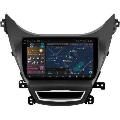 Штатна магнітола PHANTOM COMFORT C1 QLED9 360 4+32 HYUNDAI ELANTRA (MD) 2014-2016