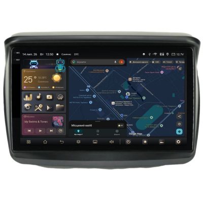 Штатна магнітола PHANTOM COMFORT C1 QLED9 360 4+32 MITSUBISHI PAJERO SPORT 2, L200, TRITON 2008-2016