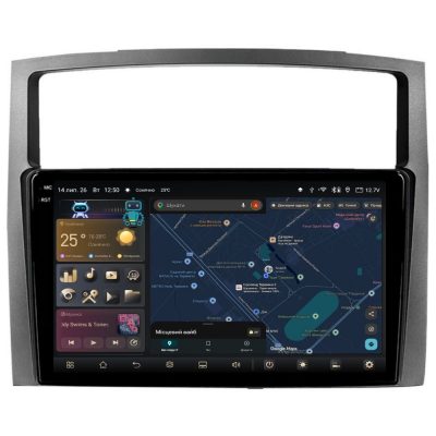 Штатна магнітола PHANTOM COMFORT C1 QLED9 360 4+32 MITSUBISHI PAJERO WAGON IV 2006-2014