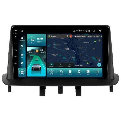 Штатна магнітола PHANTOM SMART S1 QLED9 4+64 MEGANE 3 2010-2016