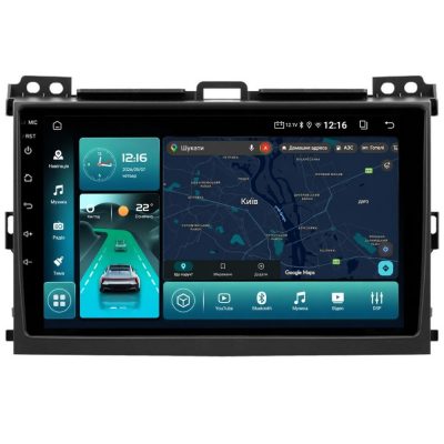 Штатна магнітола PHANTOM SMART S1 QLED9 4+64 TOYOTA LAND CRUISER PRADO (J120W) 2002-2009 AMP
