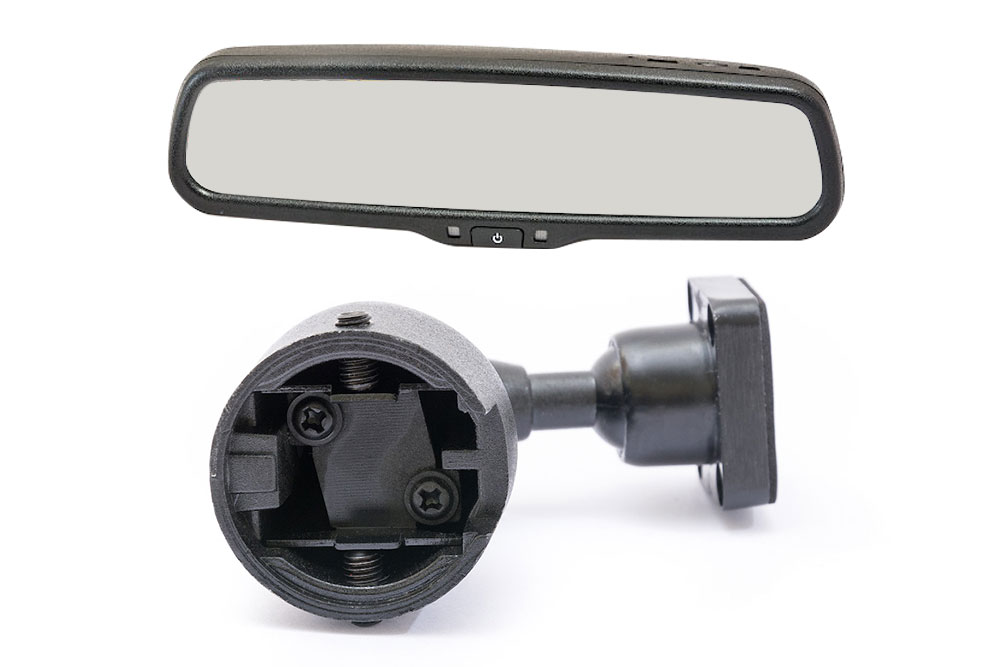 Штатное зеркало PHANTOM RMS-430 DVR Full HD-03 со встроенным видеорегистратором и монитором 4.3"