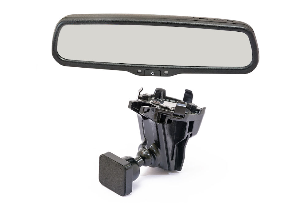 Штатное зеркало PHANTOM RMS-430 DVR Full HD-10 со встроенным видеорегистратором и монитором 4.3"